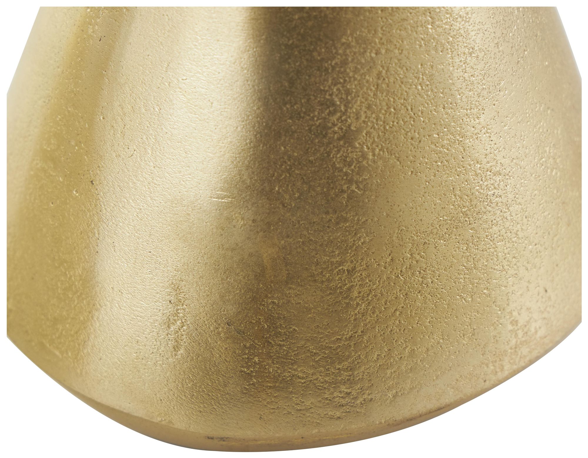 Image 3 Gold Aluminum Metal Glam Vase, S/3 5"W, 8"H more views