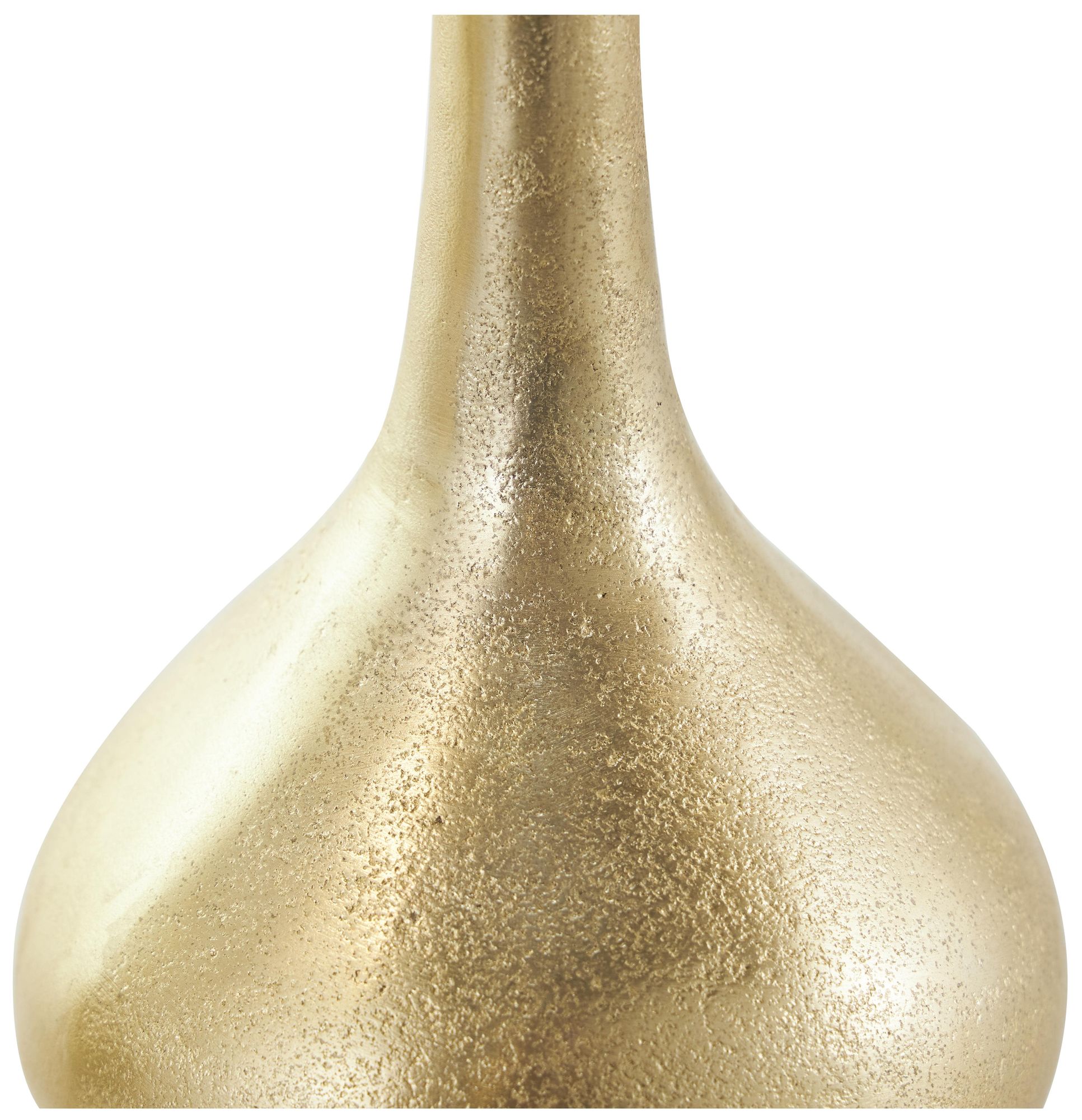 Image 4 Gold Aluminum Metal Glam Vase, S/3 5"W, 8"H more views