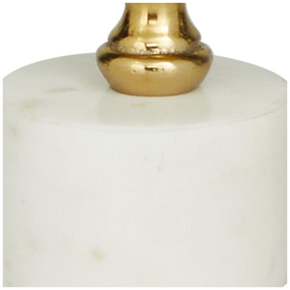 Gold Aluminum Metal Modern Candle Holder