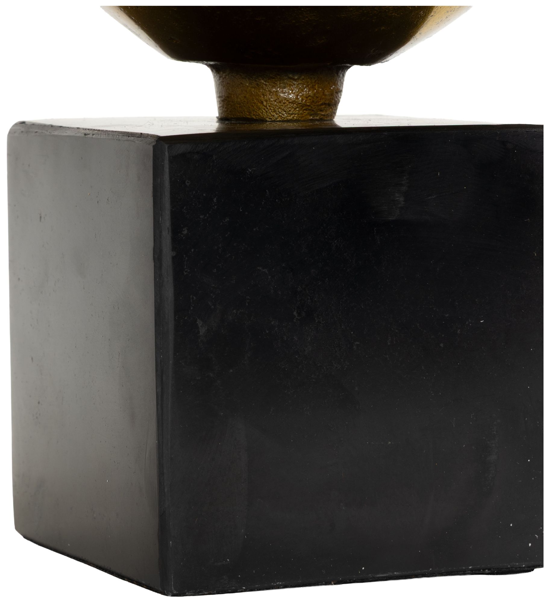 Image 2 Gold Aluminum Metal Modern Decorative Bowl, 15" x 15" x 10" more views