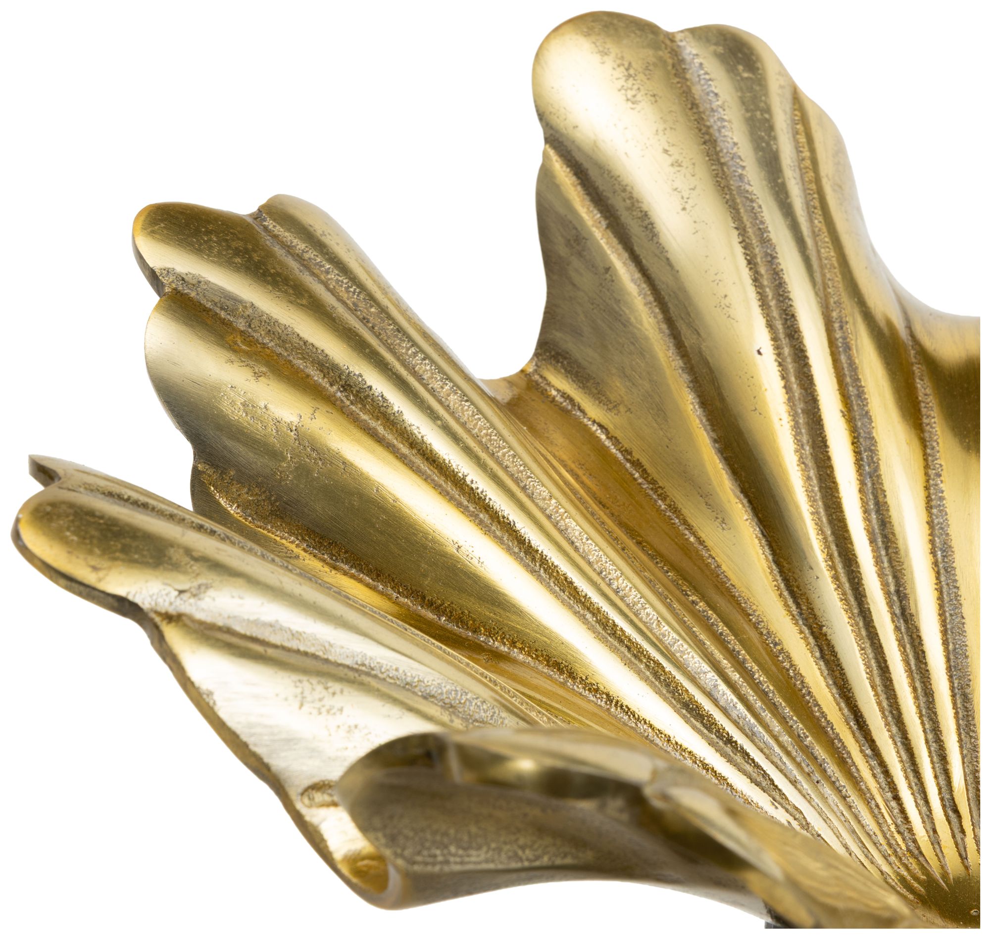 Image 3 Gold Aluminum Metal Modern Decorative Bowl, 15" x 15" x 10" more views