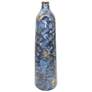 Gold &#38; Blue Vase