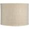 Gold and Silver Plastic Weave Drum Shade 15x15x11 (Spider)