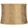 Gold Banqiao Fabric Drum Lamp Shade 13x14x10 (Spider)