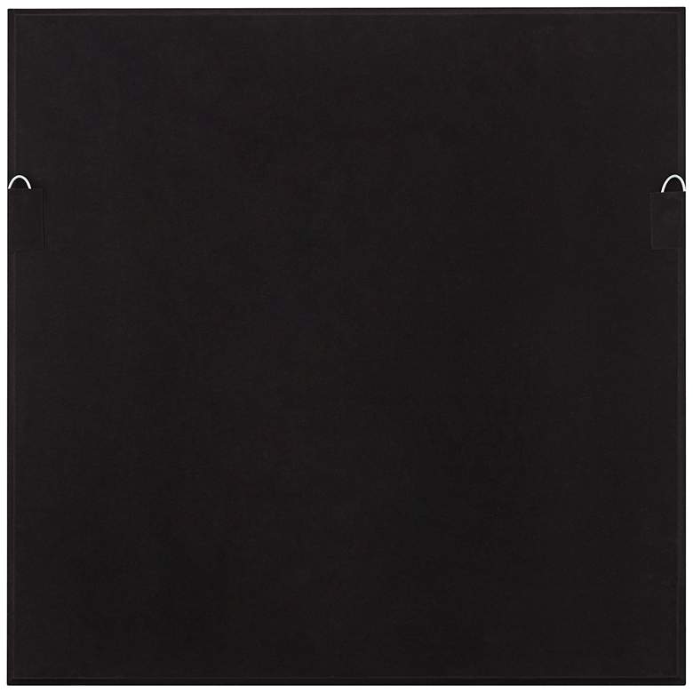 Image 6 Gold Black Circle 23 1/2" Square Shadow Box Framed Wall Art more views
