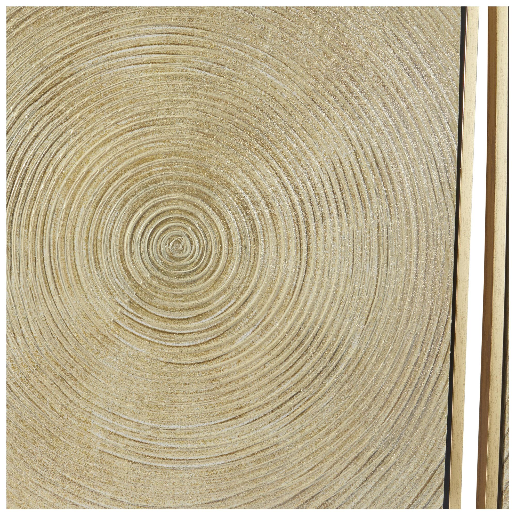 Image 3 Gold Canvas Coastal Framed Wall Art, S/3 32", 16", 16"W more views