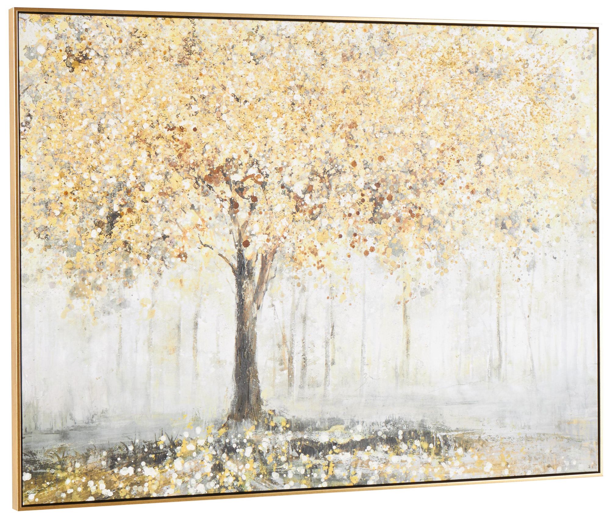 Image 6 Gold Canvas Traditional Framed Wall Art, 47" x 2" x 36" more views
