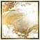 Gold Clouds I 31 3/4" Square Canvas Wall Art