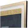 3_Gold Colorblock I 31"W x 43"H Framed Art more views