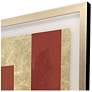 3_Gold Colorblock II 31"W x 43"H Framed Art more views