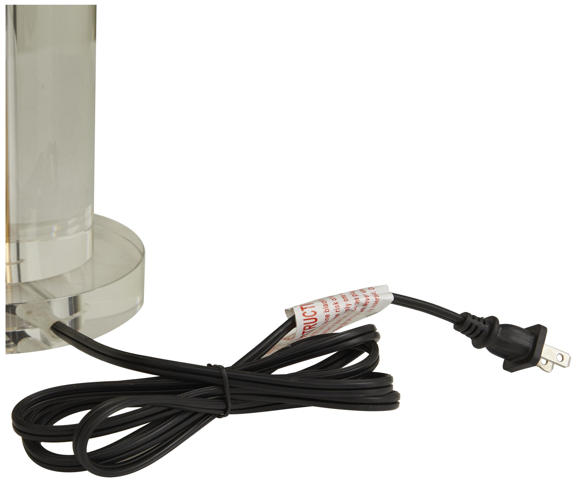 Image 4 Gold Crystal Glam Table Lamp, 15" x 15" x 27" more views