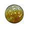 Gold Flashing LED Glitter Bouncy Ball