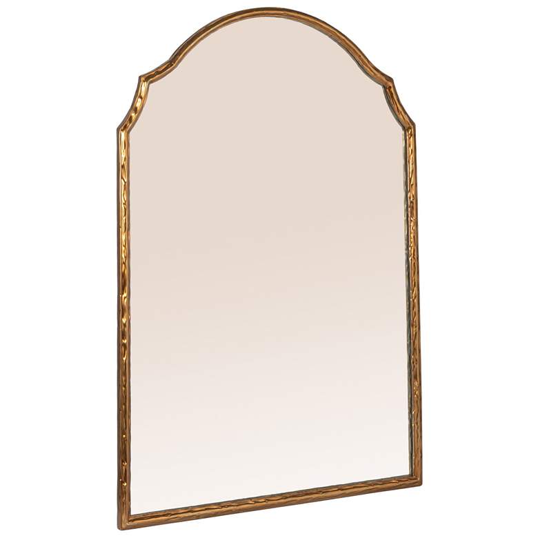 Image 2 Gold Framed Wall Mirror with Detailed Trim