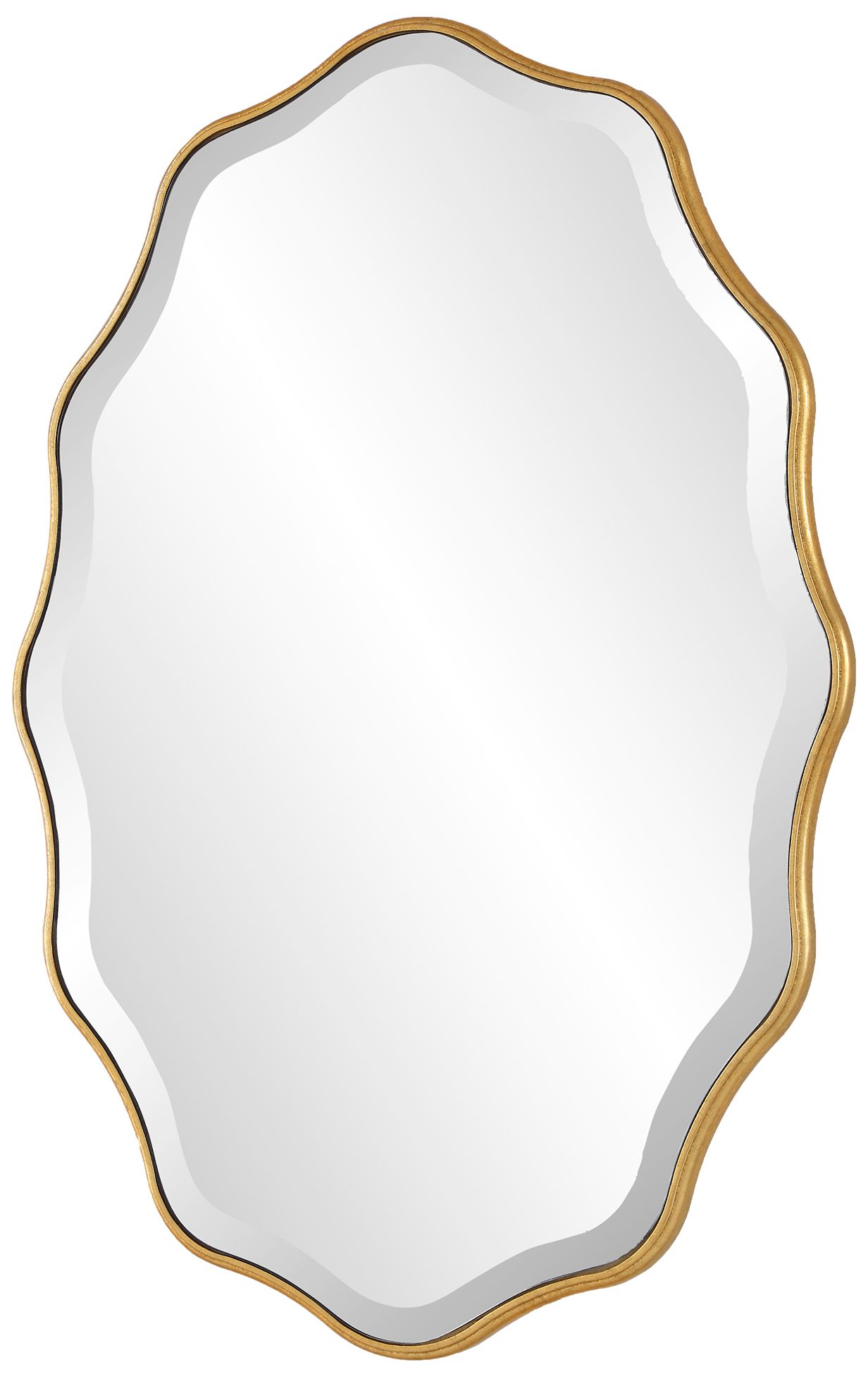 Image 3 Gold Leaf 22" x 32" Wall Mirror more views