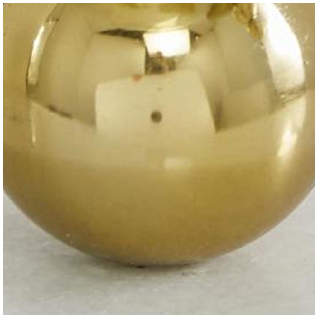 Gold Marble Glam Globe, 8" x 8" x 13"