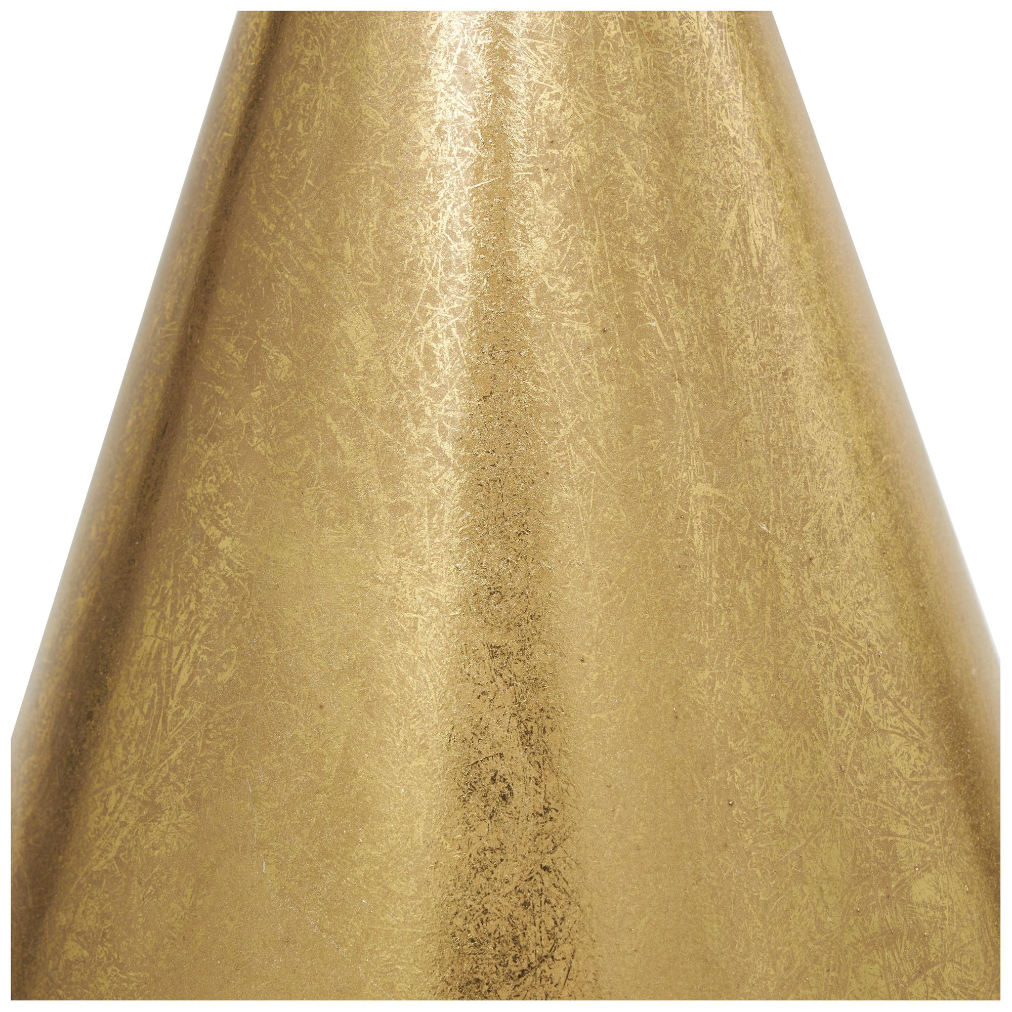 Image 3 Gold Metal Contemporary Accent Table, 16" x 16" x 24" more views