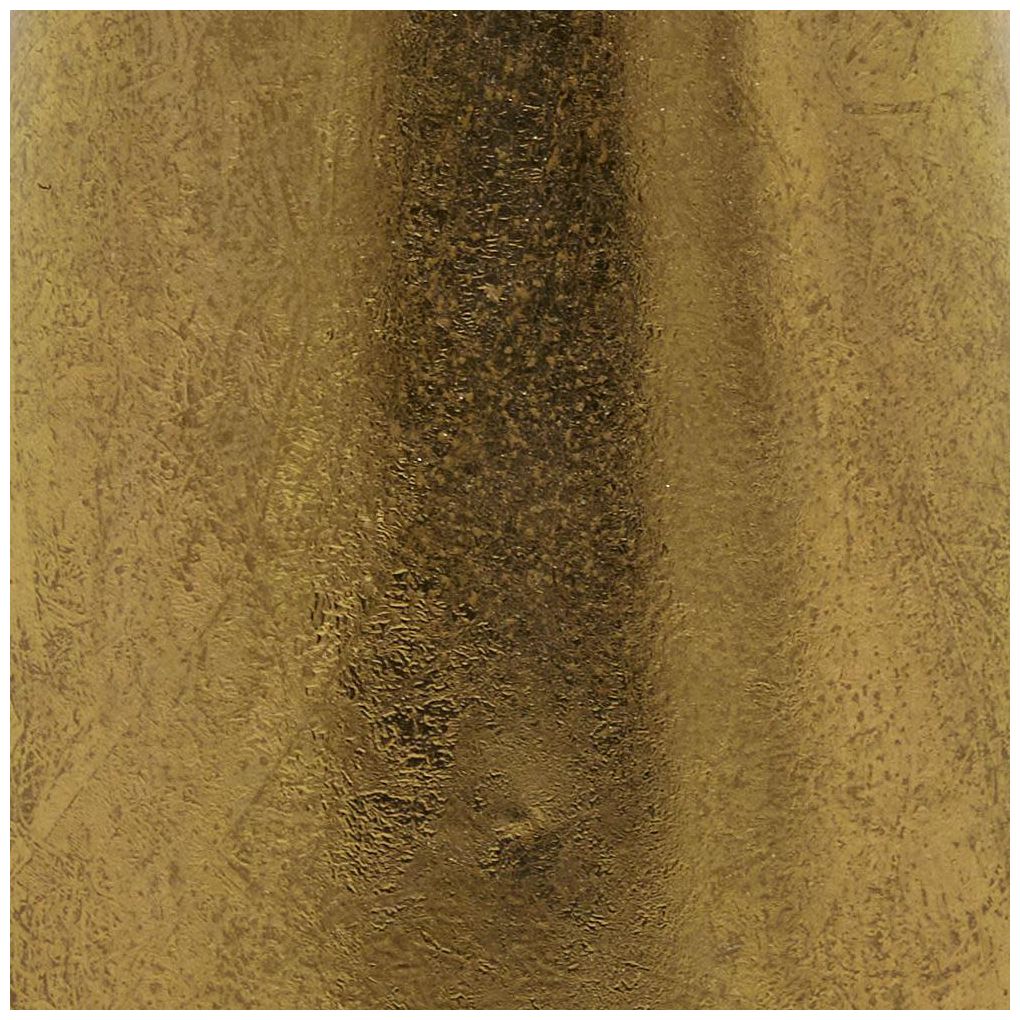 Gold Metal Contemporary Accent Table, 16" x 16" x 24"