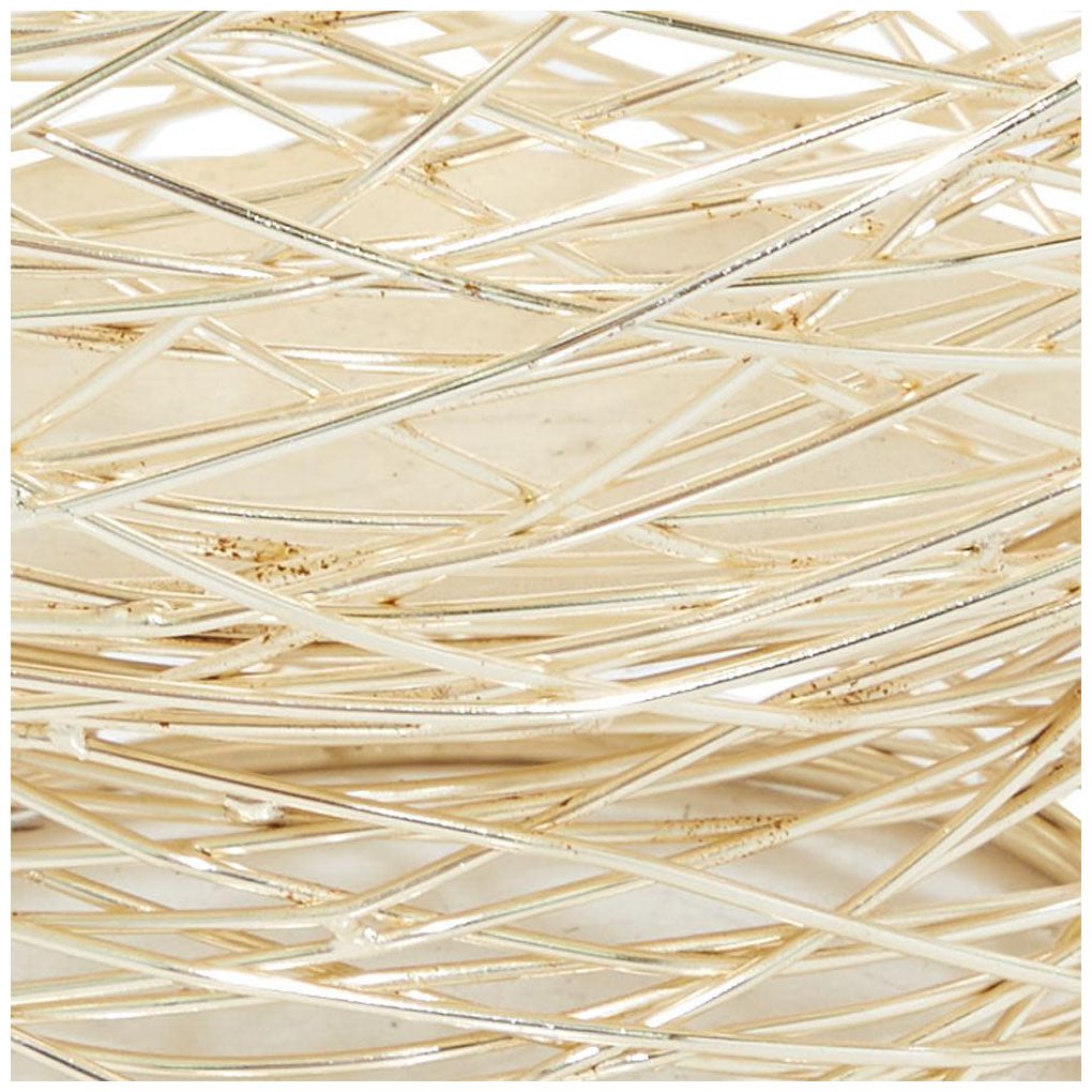 Image 7 Gold Metal Contemporary Candle Lantern, more views