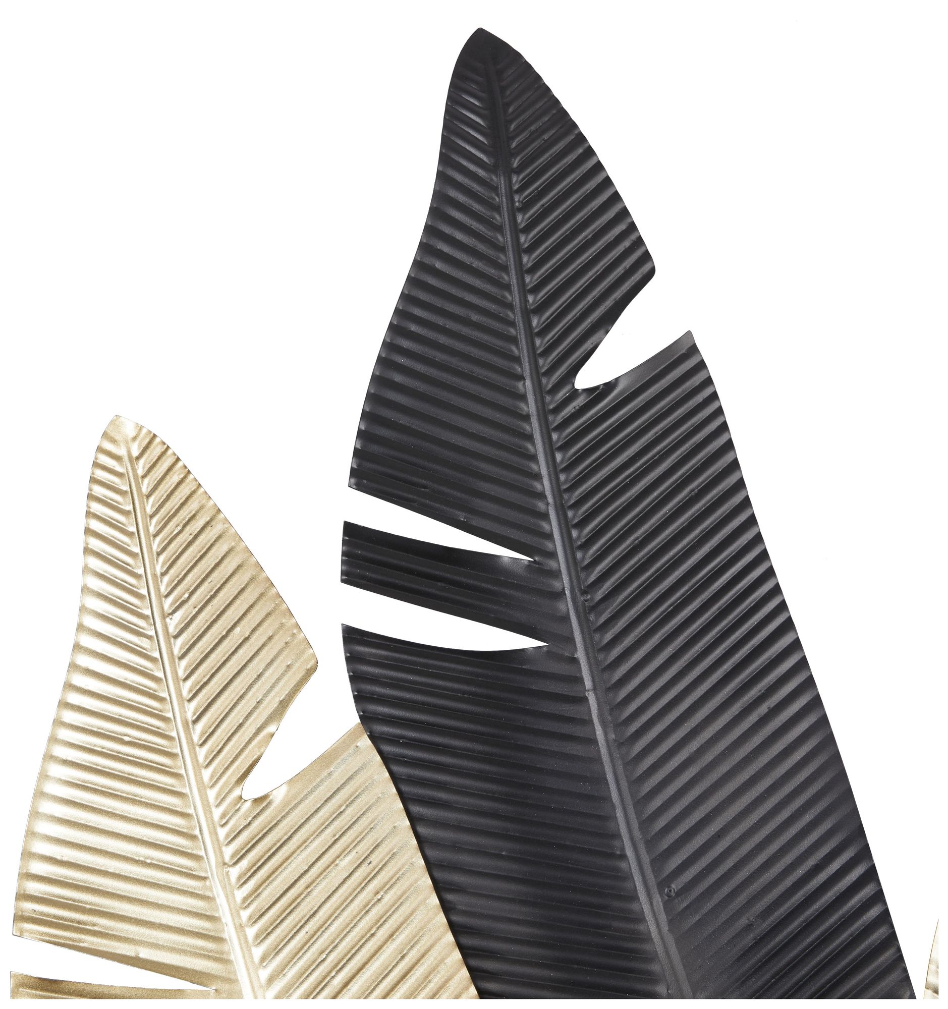 Image 3 Gold Metal Contemporary Wall Decor, 24" x 1" x 53" more views