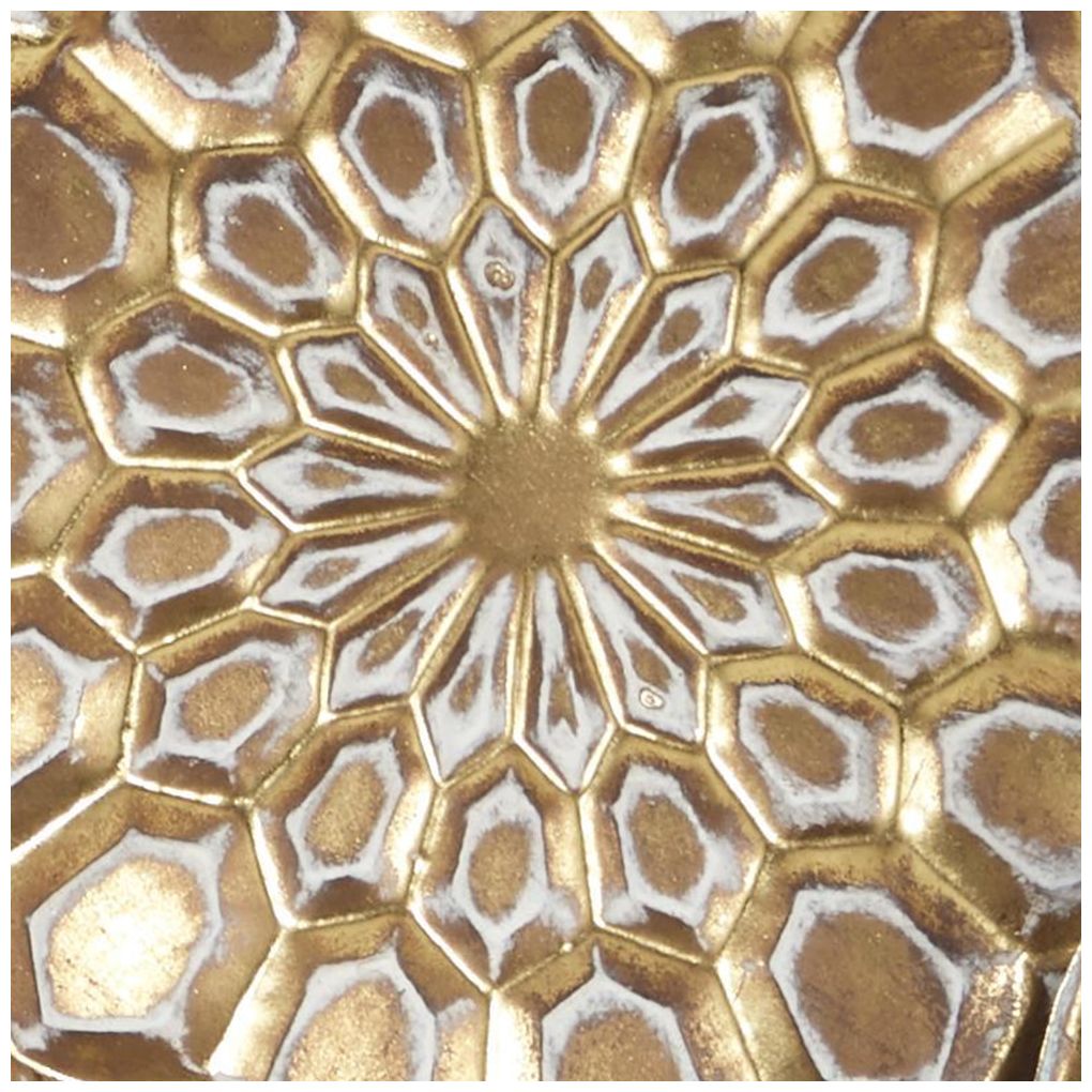 Image 7 Gold Metal Eclectic Wall Decor, 19" x 3" x 50" more views