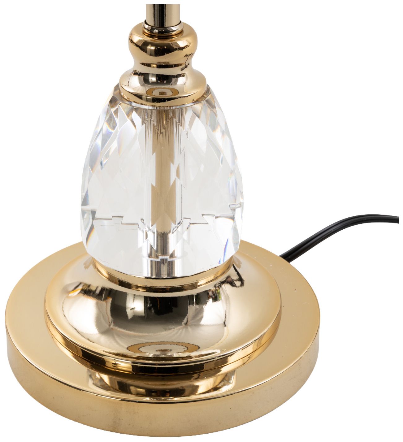 Image 4 Gold Metal Glam Buffet Lamp, 12" x 12" x 31" more views
