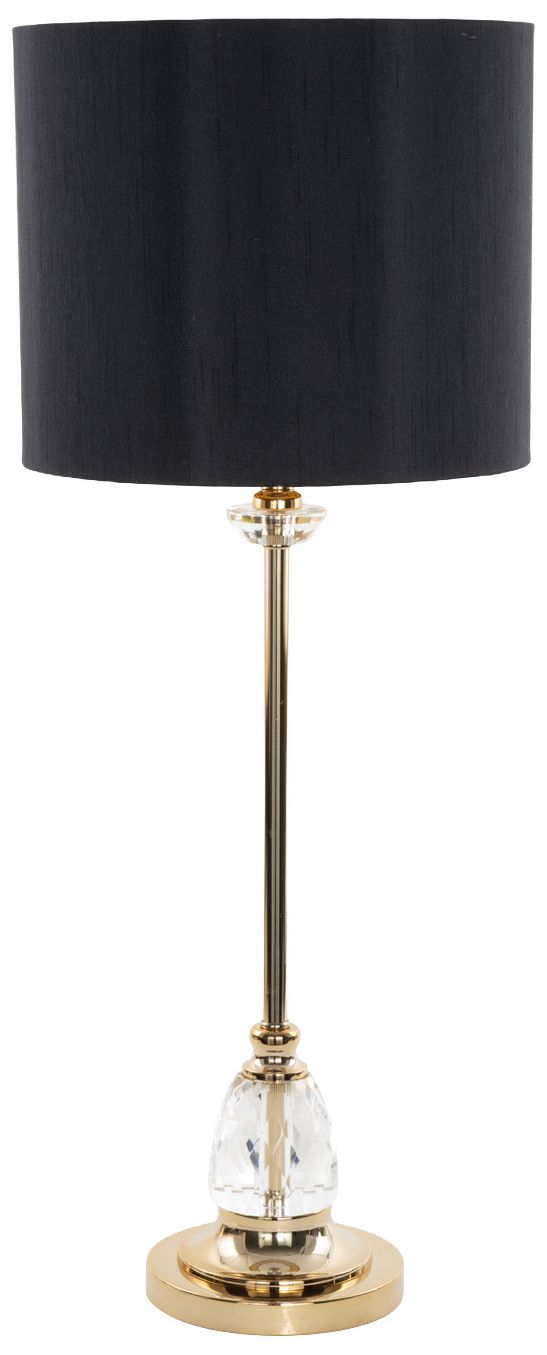 Image 6 Gold Metal Glam Buffet Lamp, 12" x 12" x 31" more views