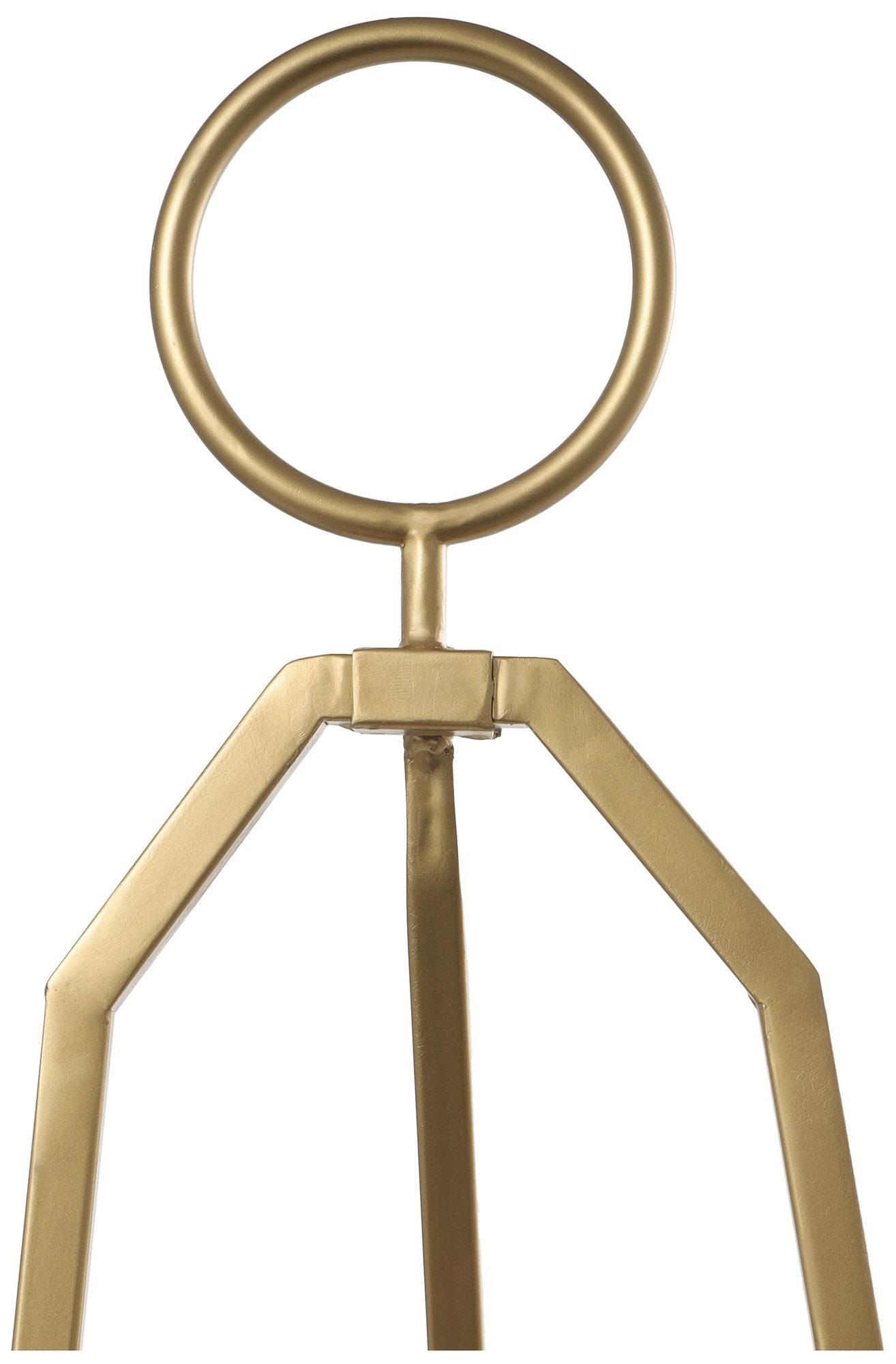 Image 2 Gold Metal Glam Easel, 18" x 18" x 52" more views