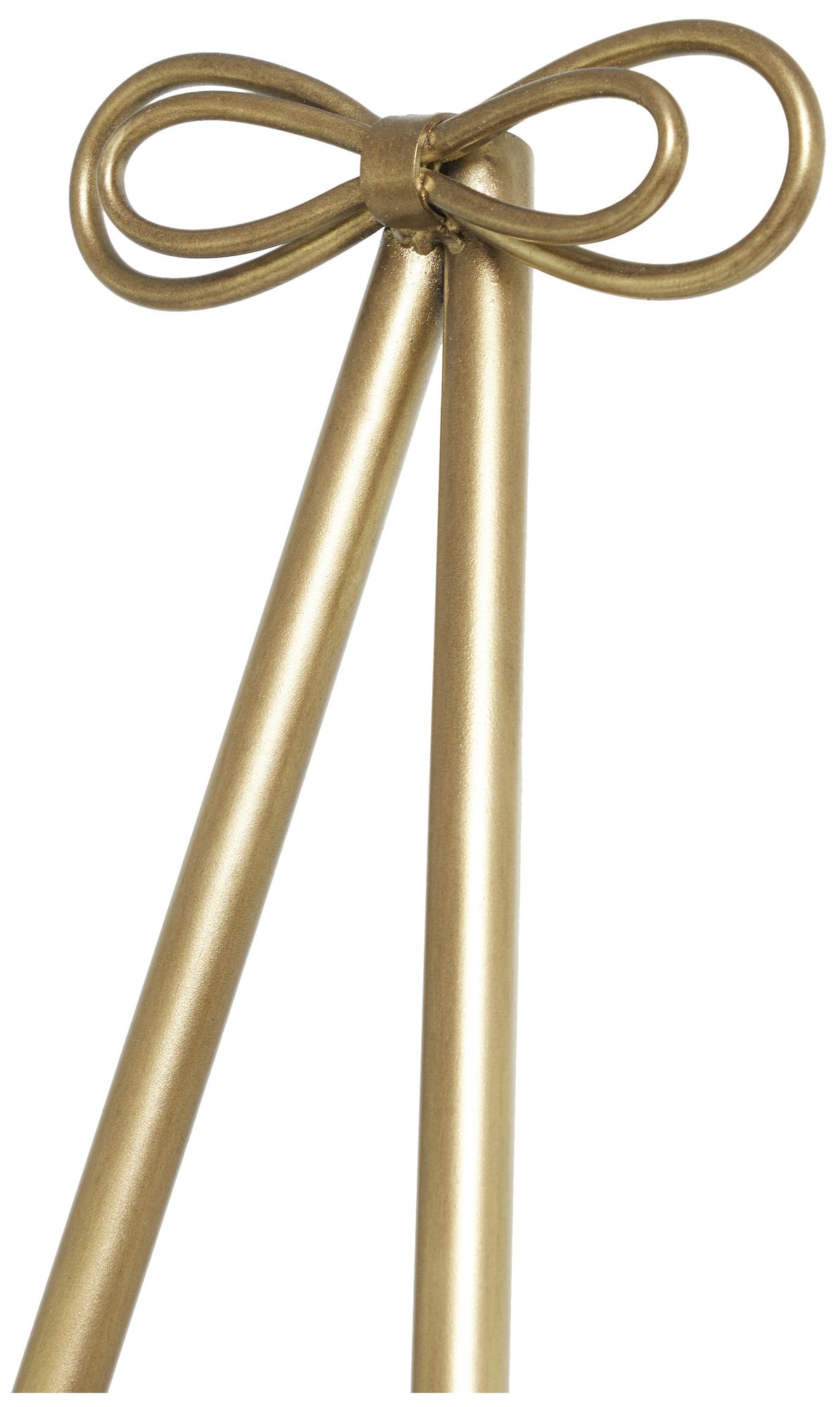 Image 3 Gold Metal Glam Easel, 20" x 27" x 53" more views