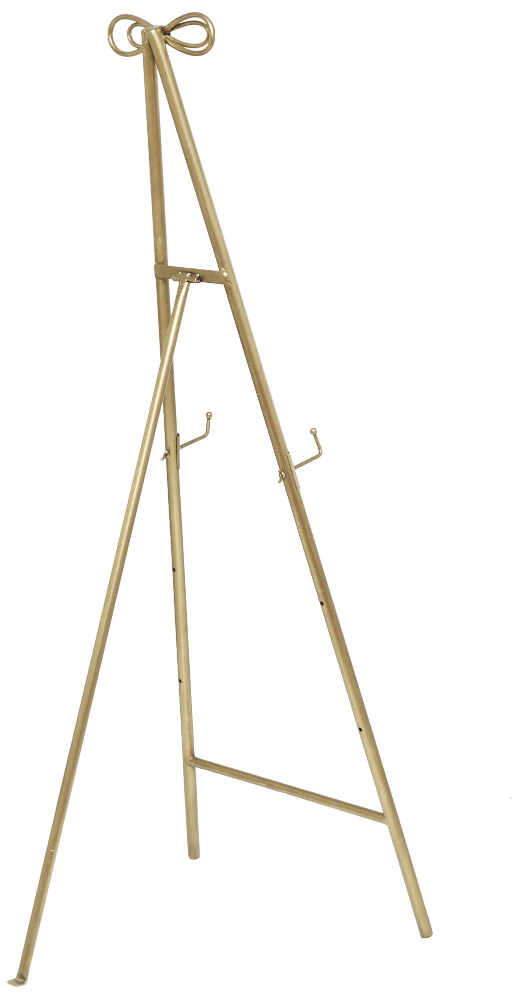 Image 4 Gold Metal Glam Easel, 20" x 27" x 53" more views