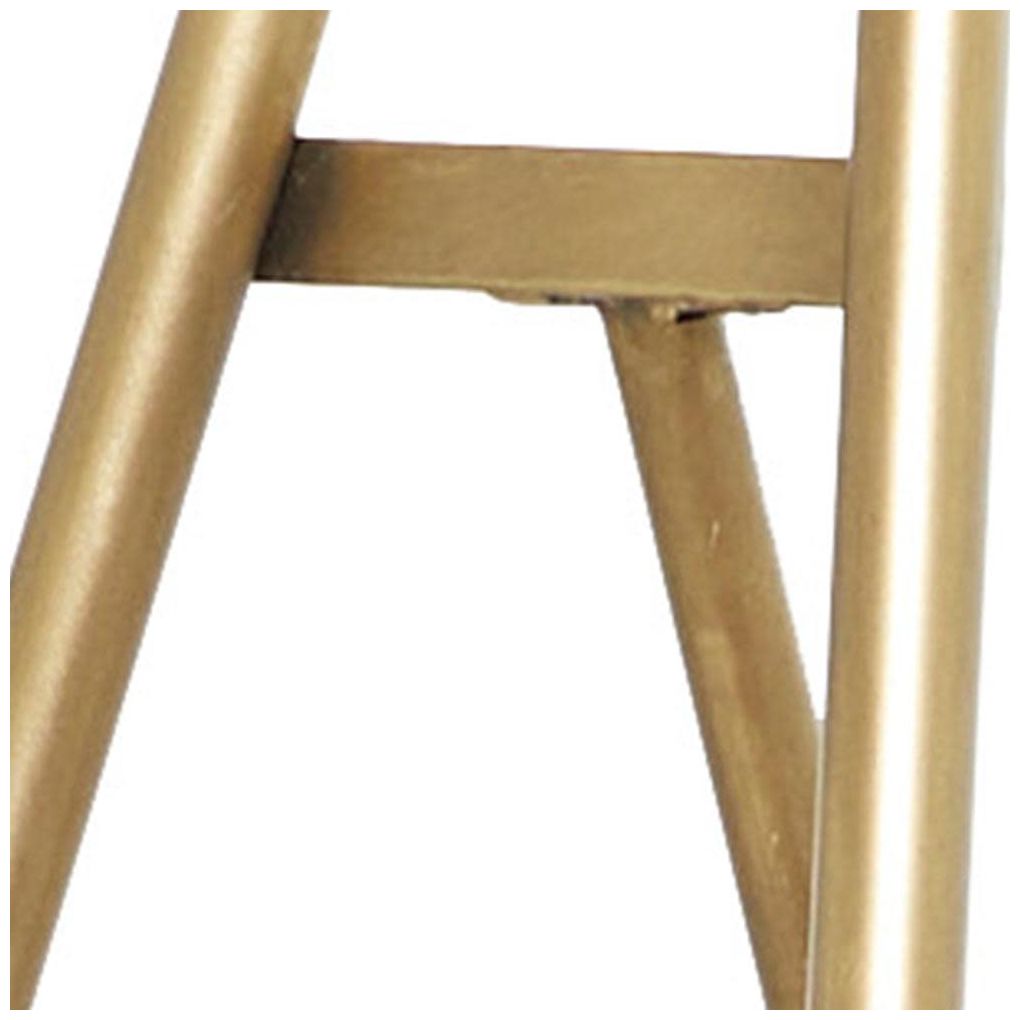 Image 7 Gold Metal Glam Easel, 20" x 27" x 53" more views