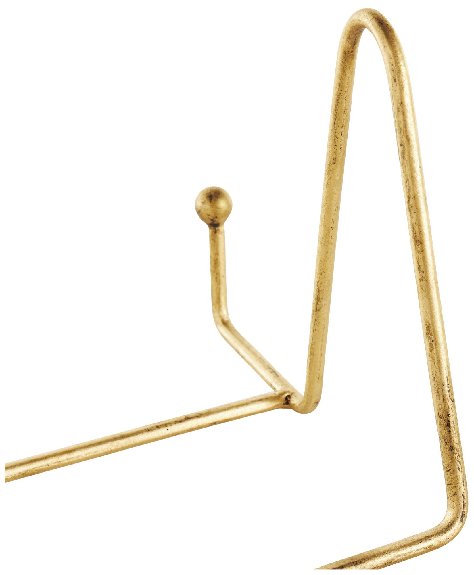 Image 3 Gold Metal Glam Easel, S/3 10", 8", 6"H more views
