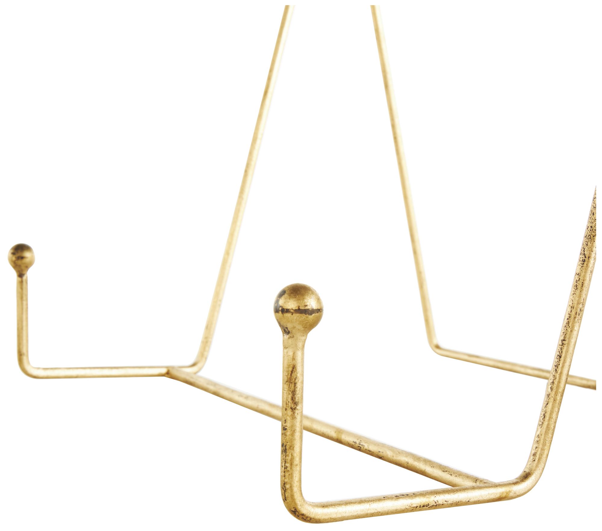 Image 4 Gold Metal Glam Easel, S/3 10", 8", 6"H more views