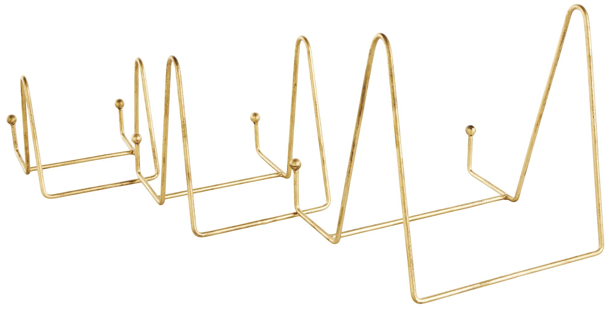 Image 5 Gold Metal Glam Easel, S/3 10", 8", 6"H more views