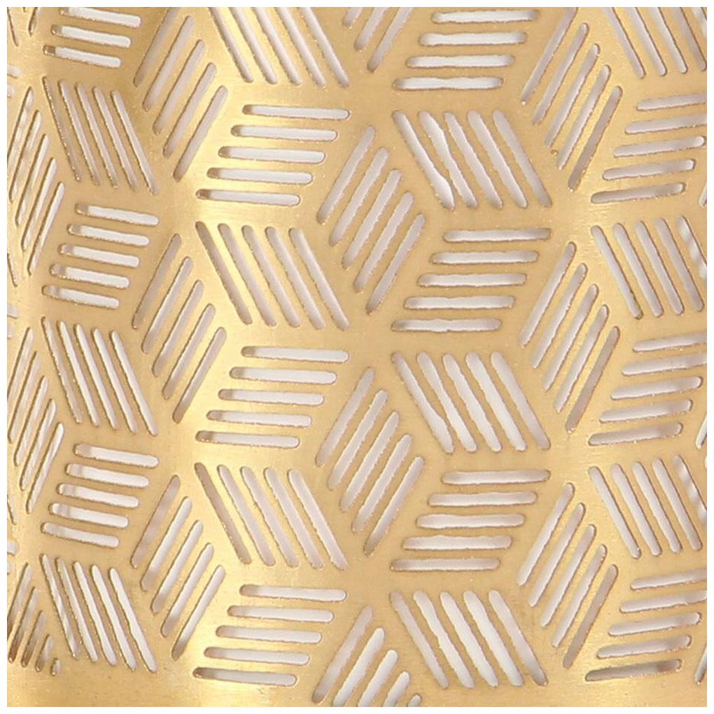 Image 6 Gold Metal Glam Pencil Cup, 4" x 4" x 4" more views