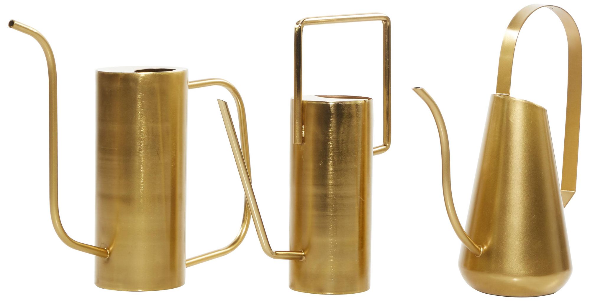 Image 2 Gold Metal Glam Planter, S/3 12", 12", 11"H