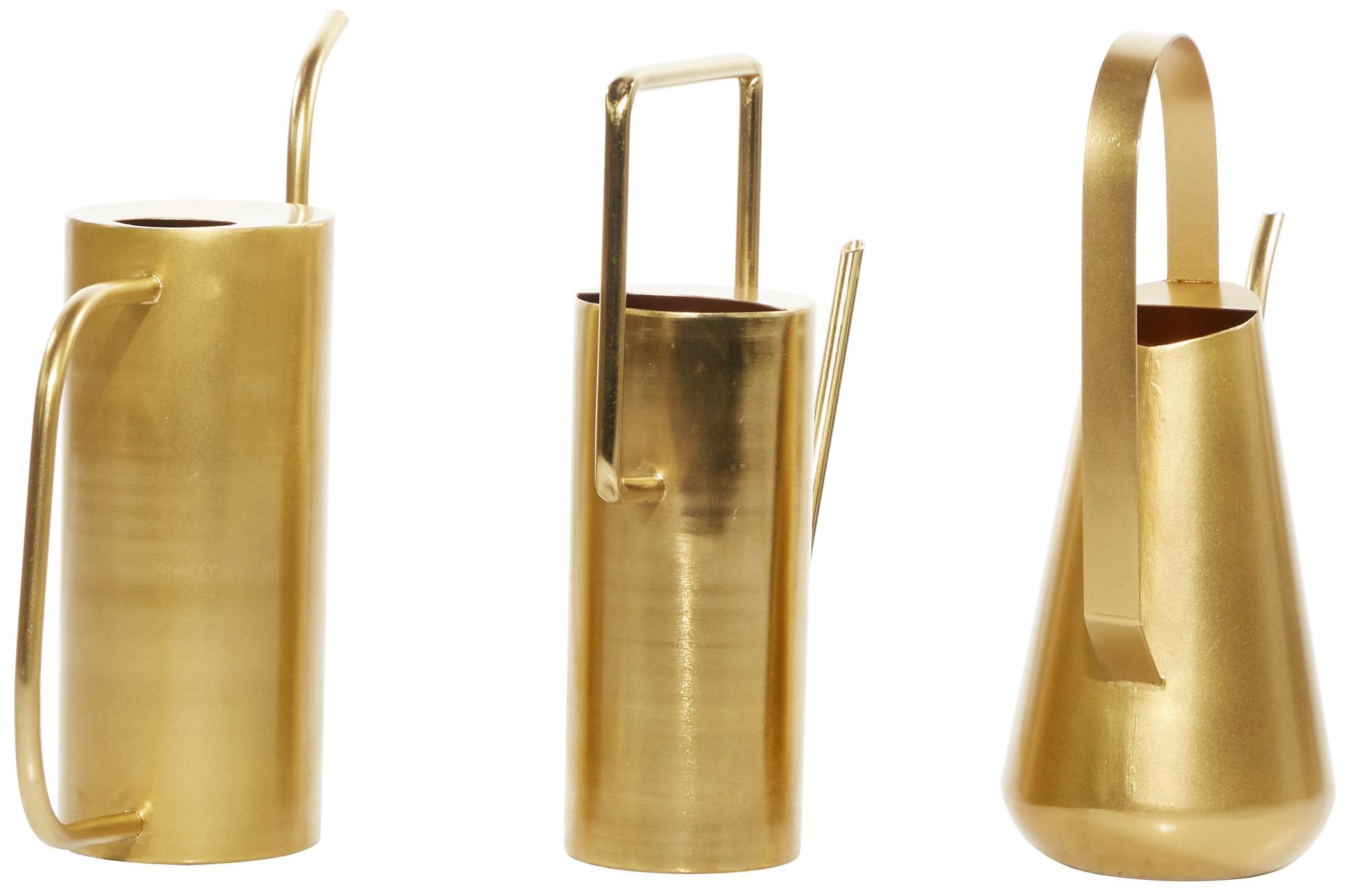 Image 5 Gold Metal Glam Planter, S/3 12", 12", 11"H more views