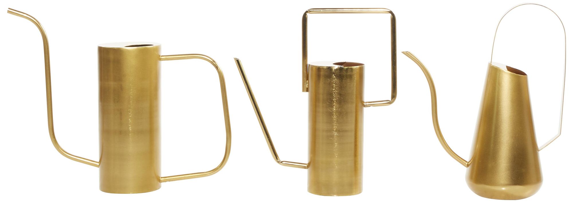 Image 6 Gold Metal Glam Planter, S/3 12", 12", 11"H more views