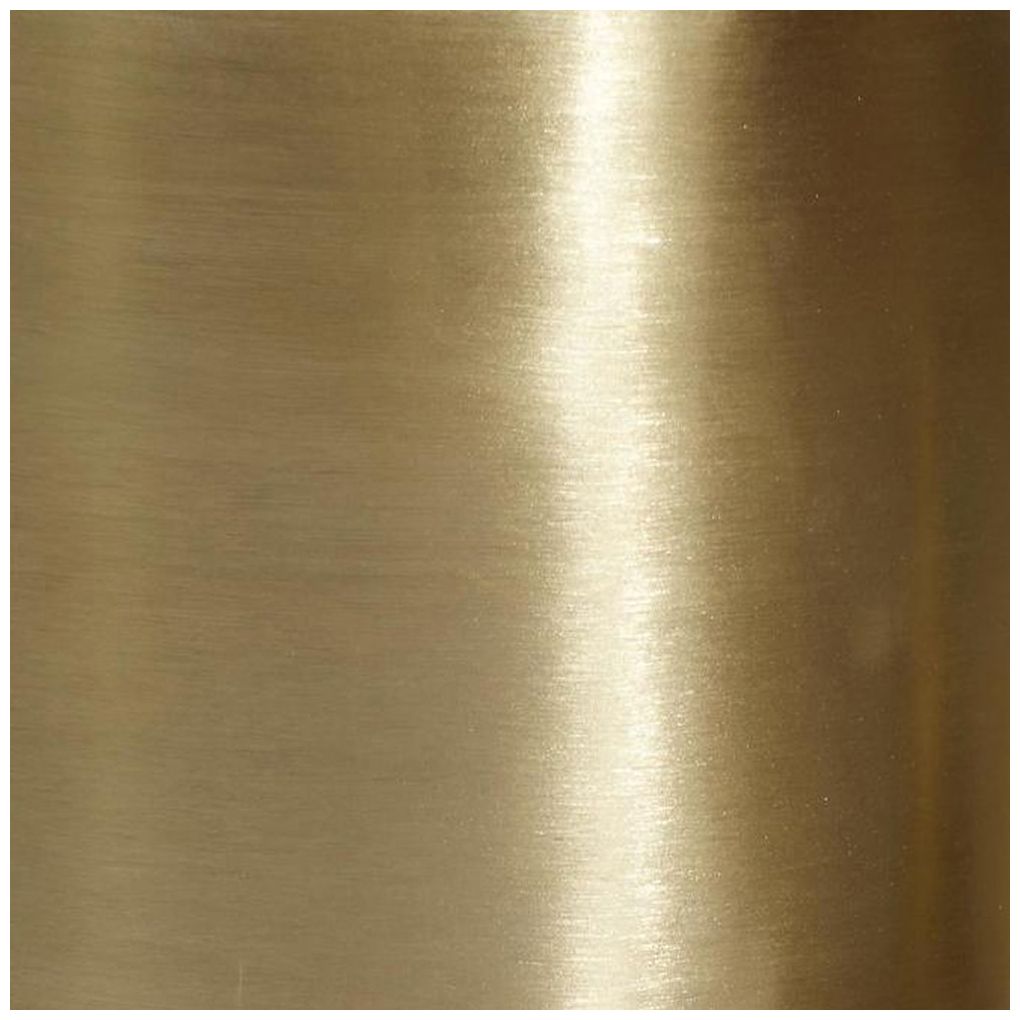 Gold Metal Glam Shelving Unit, 18" x 18" x 73"