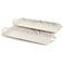 Gold Metal Glam Tray, S/2 19", 19"W