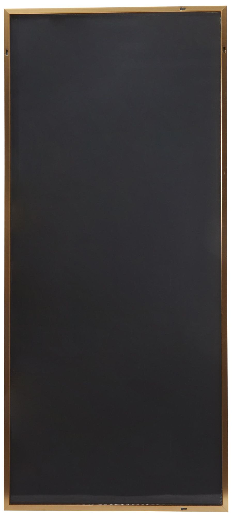 Image 4 Gold Metal Glam Wall Mirror, 32" x 1" x 71" more views