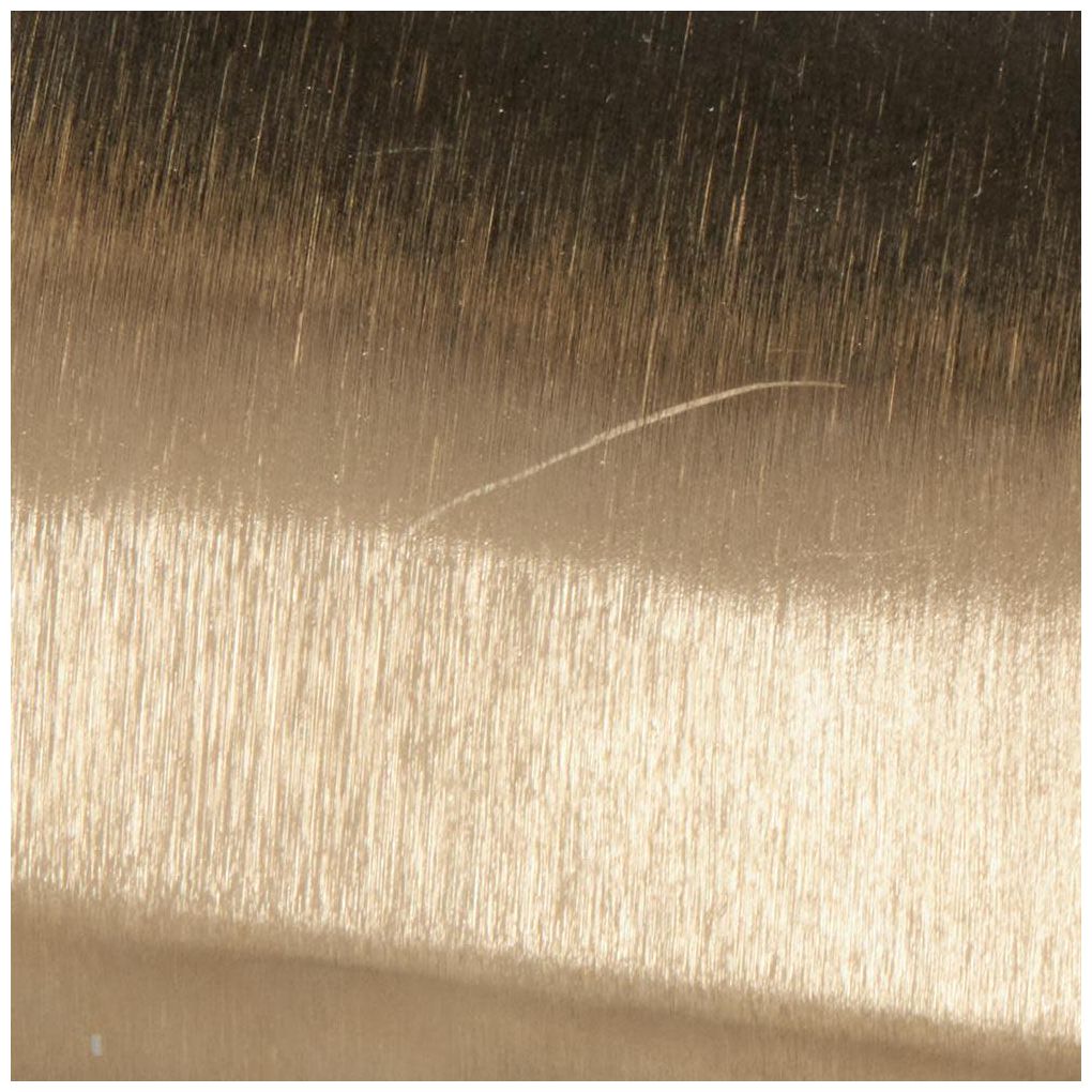 Gold Metal Industrial Candle Lantern, 8" x 8" x 16"