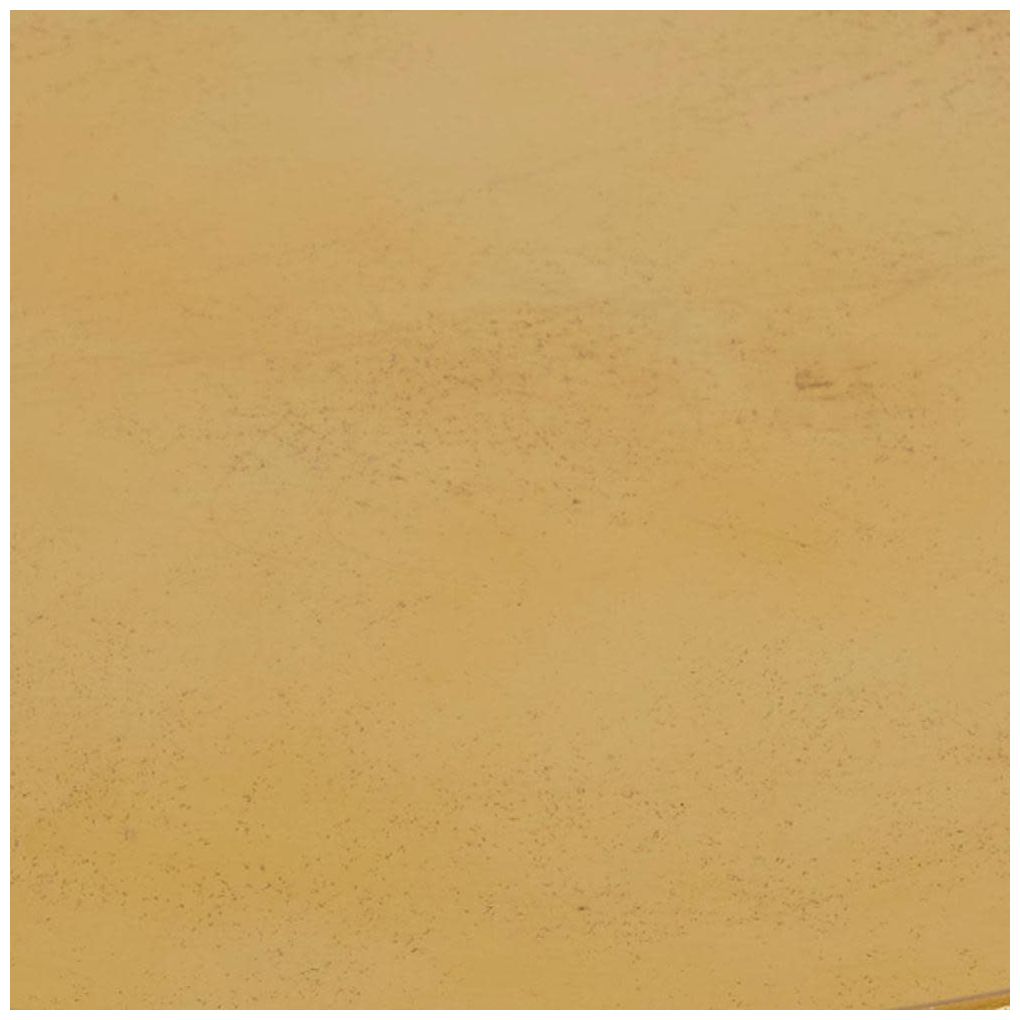 Gold Metal Industrial Storage Cart, 16" x 17" x 24"