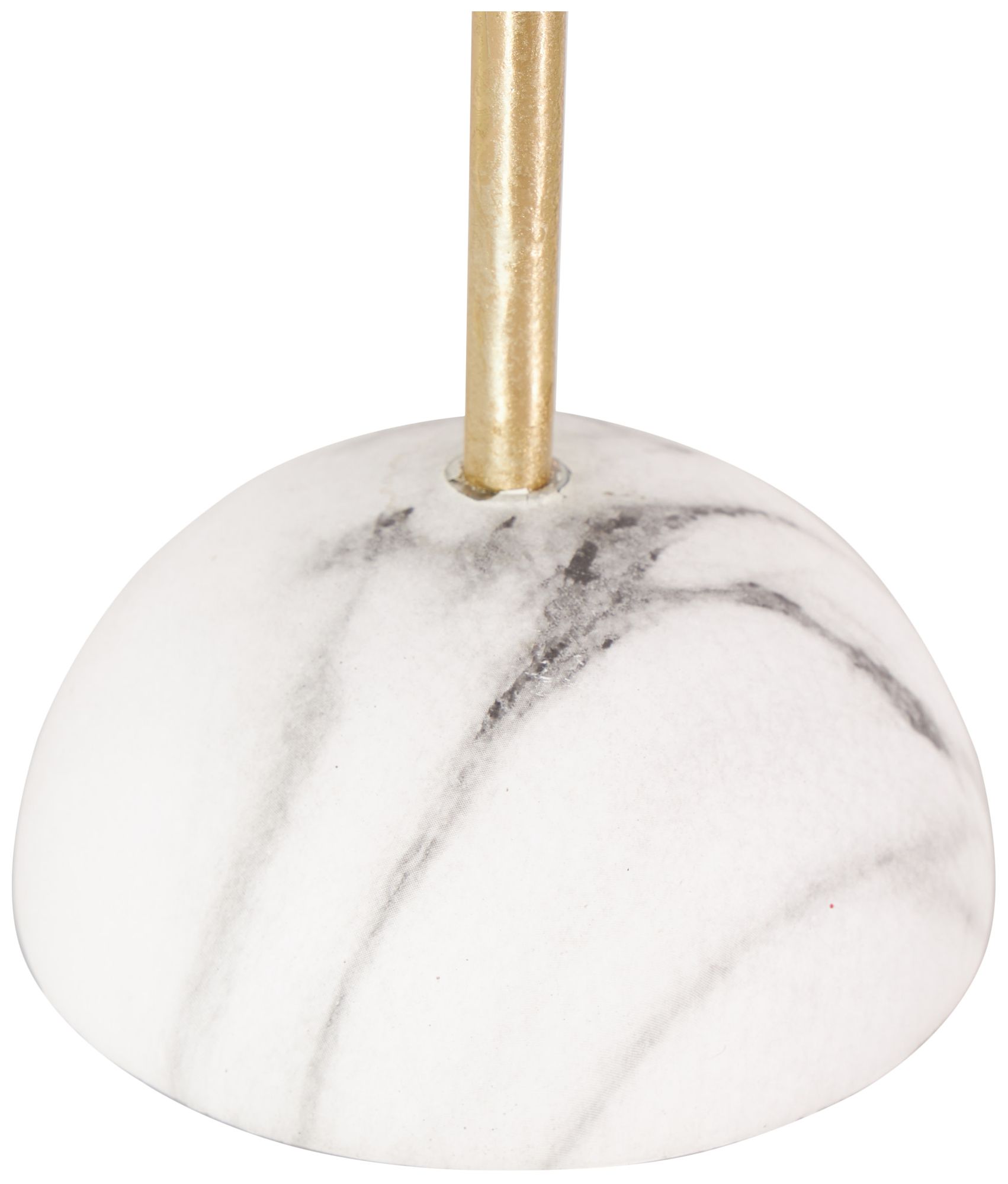 Image 4 Gold Metal Modern Jewelry Stand, 4" x 4" x 13" more views