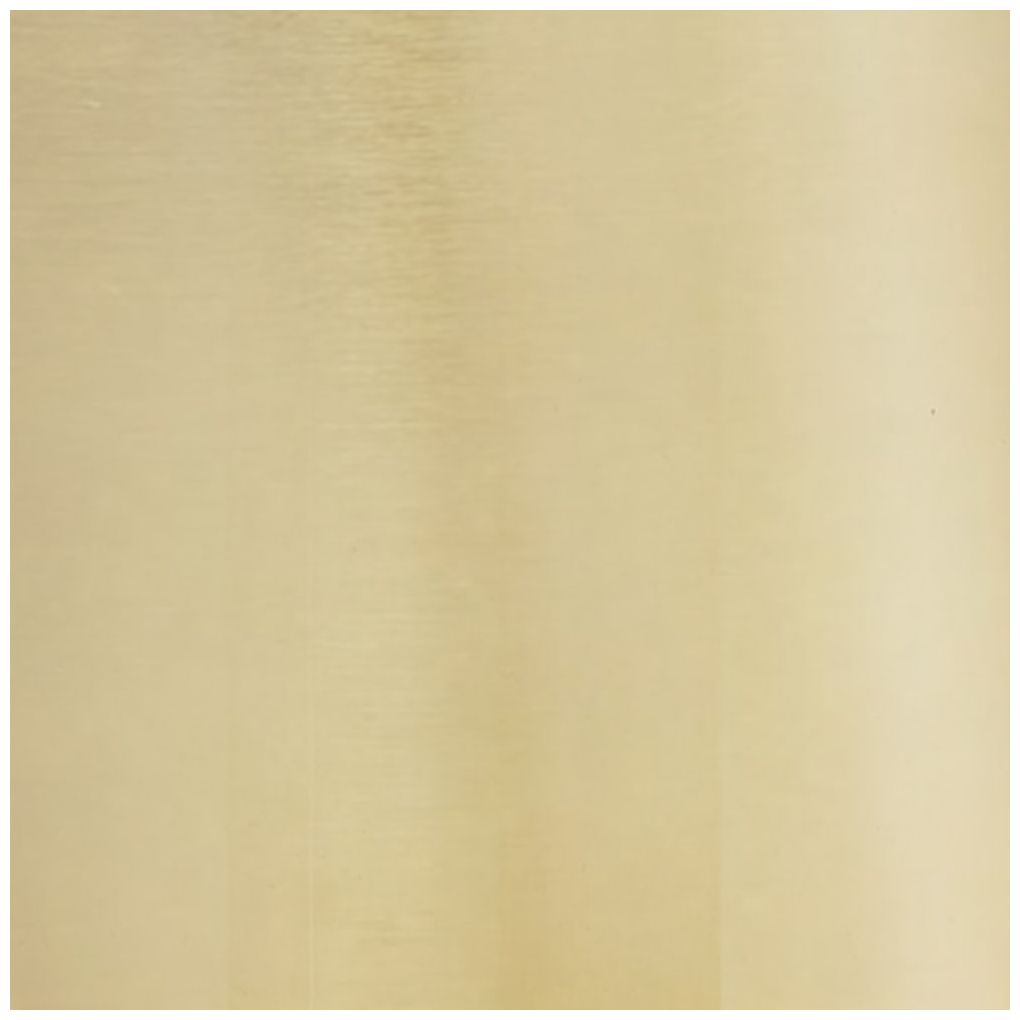 Gold Metal Modern Sculpture, 18" x 6" x 22"