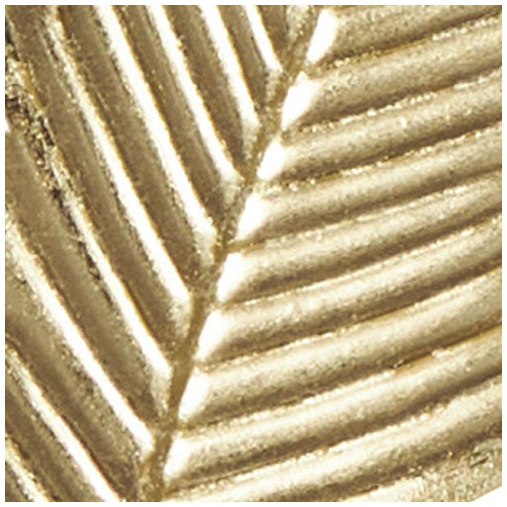 Gold Metal Modern Wall Decor, 39" x 3" x 44"