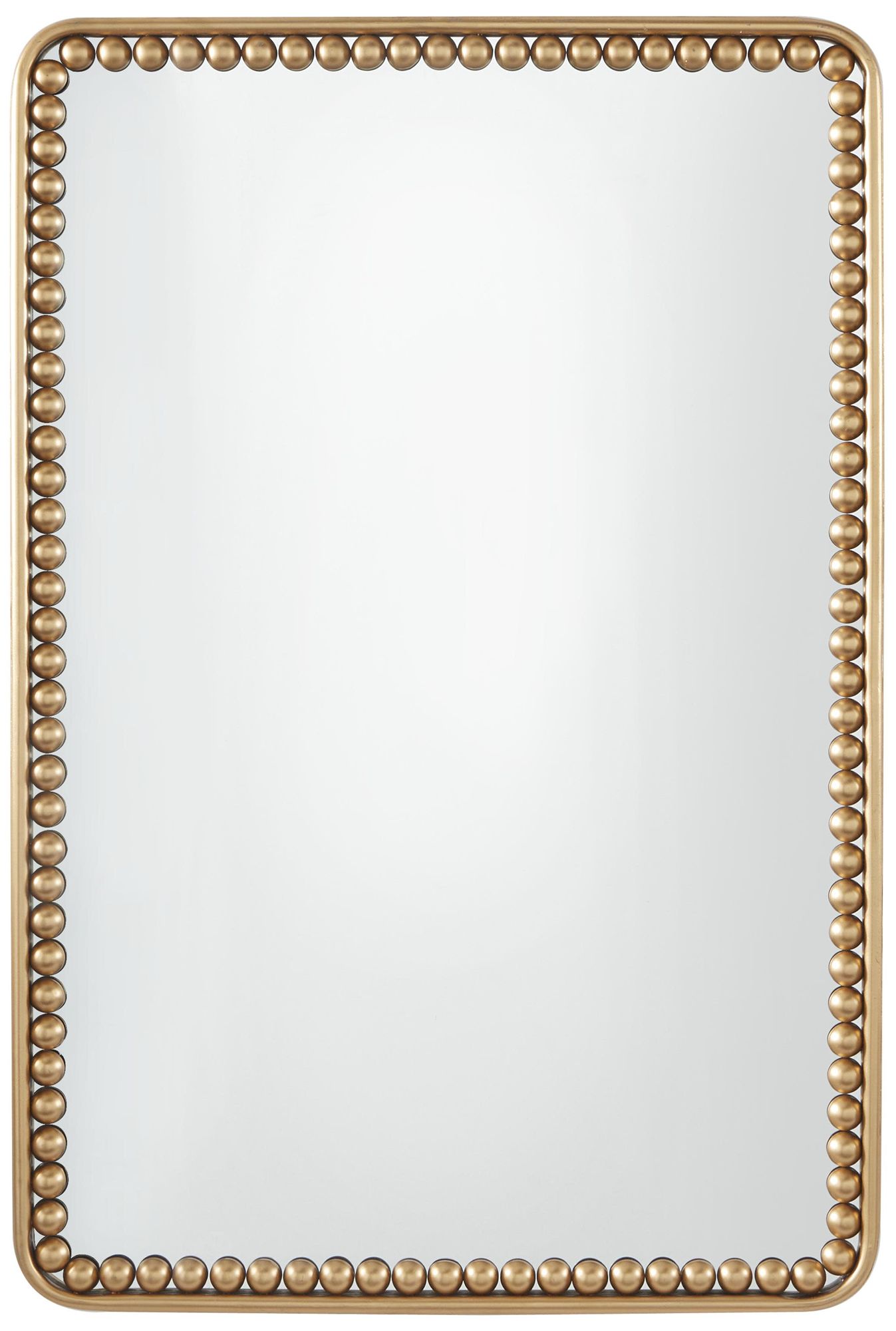 Thumbnail2 of Gold Metal Modern Wall Mirror, 24" x 2" x 36"