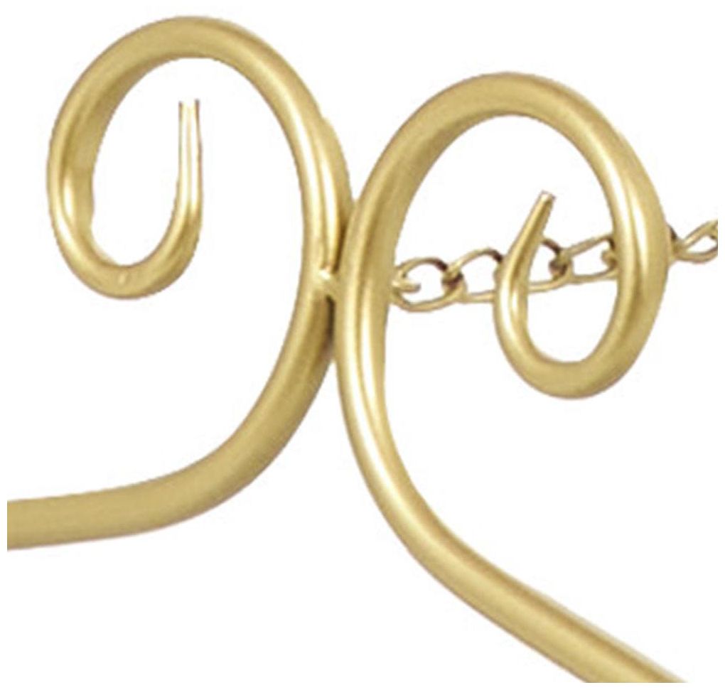 Gold Metal Traditional Easel, 21" x 21" x 63"