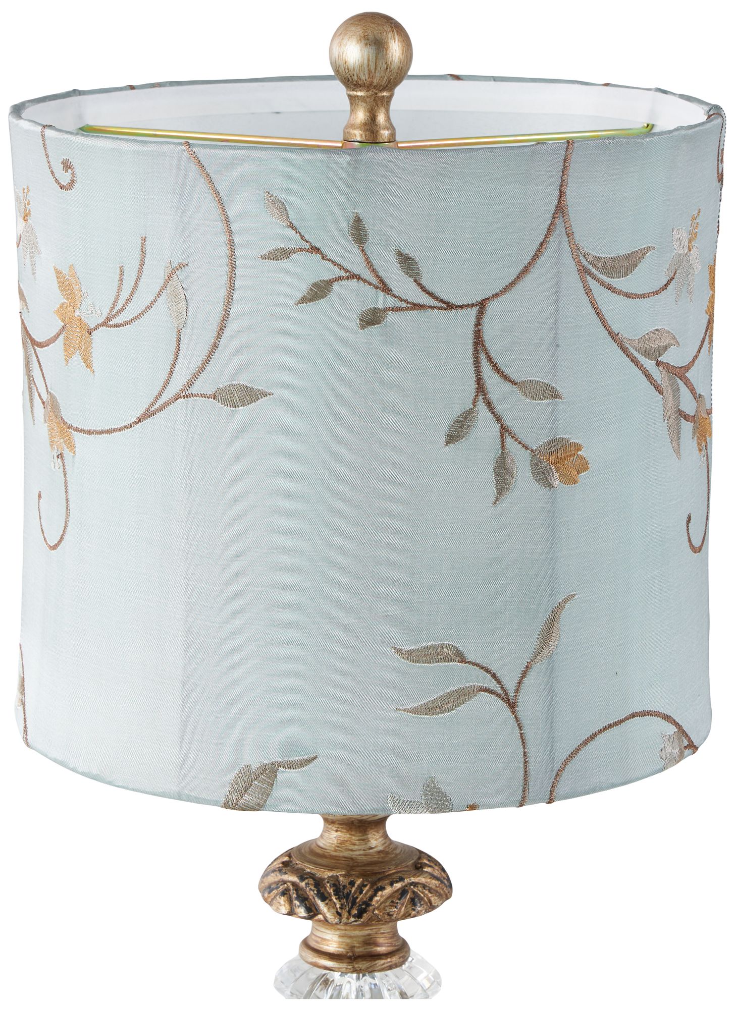 Image 4 Gold Metal Tuscan Buffet Lamp, S/2 33"H more views