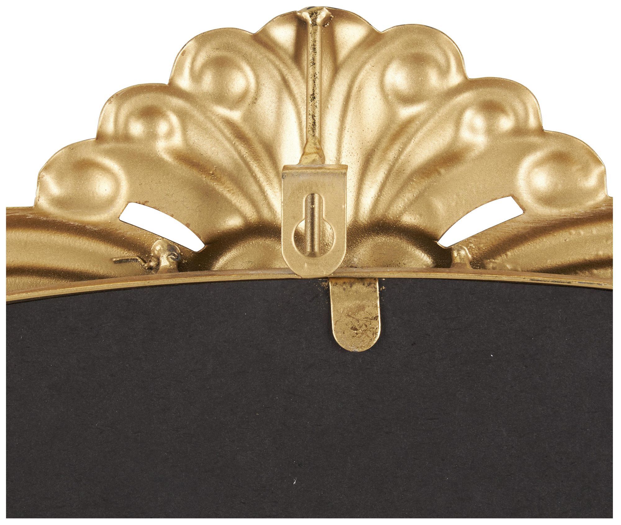 Image 5 Gold Metal Vintage Floor Mirror, 28" x 1" x 48" more views