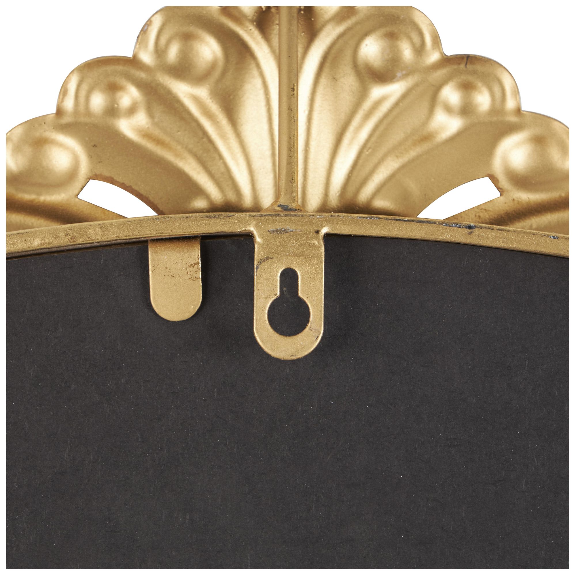 Image 5 Gold Metal Vintage Floor Mirror, 30" x 2" x 66" more views